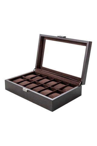 Boîte à montres en bois Palermo - Marron - Somm