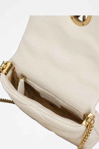 Schapenleren Clutch Wit