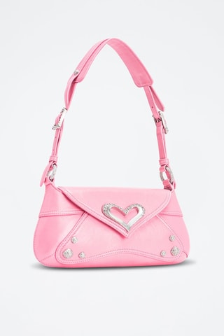 Leren Handtas - Roze