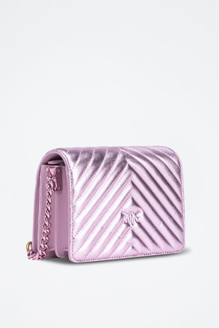 Geitenleren Schoudertas - Roze