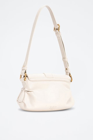Leren Trendy Handtas - Wit