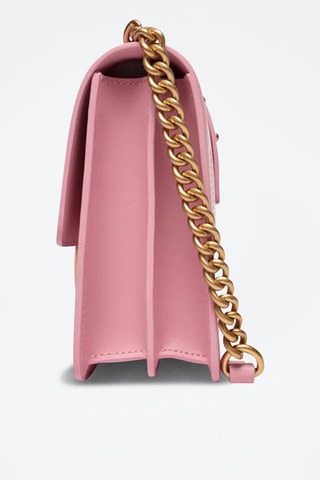 Leren Schoudertas Love One Classic - Roze