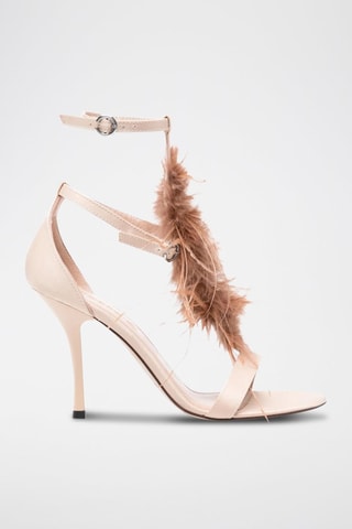 Sandalen met Hak - Nude