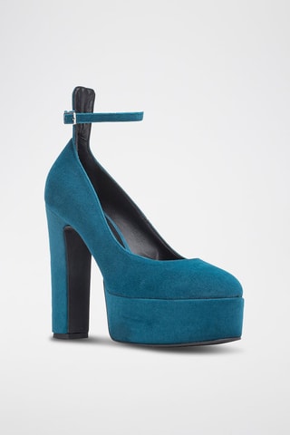 Platform Pumps - Blauw