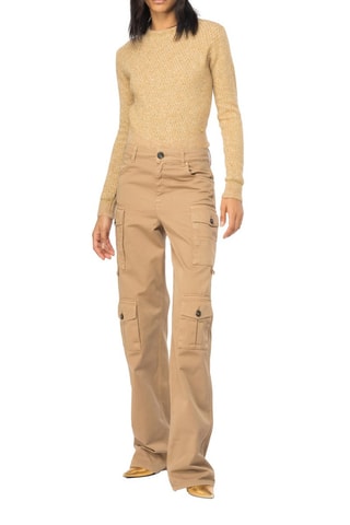 Alpacawollen en Wollen Trui - Beige