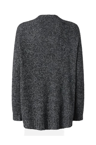 Wollen en Alpacawollen Vest - Gemêleerd Grijs
