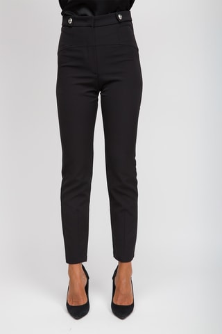 Broek Hoge Taille - Zwart