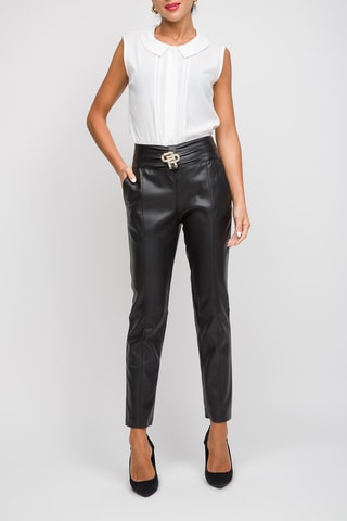 Broek Hoge Taille - Zwart