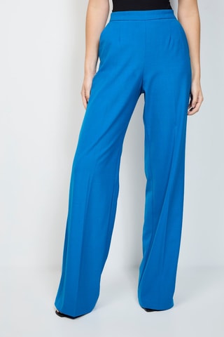 Wollen Broek Blauw