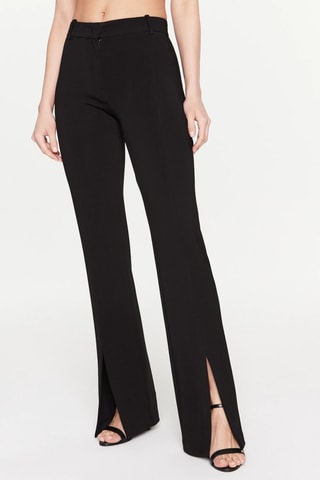 Broek met Hoge Taille - Zwart