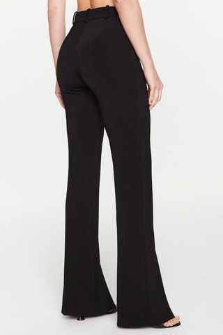 Broek met Hoge Taille - Zwart