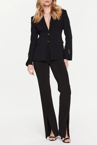 Broek met Hoge Taille - Zwart