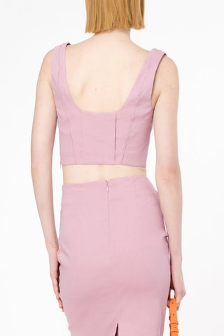 Linnen Top - Roze