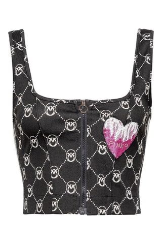 Crop Top - Zwart