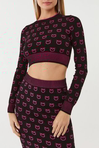 Crop Top - Zwart