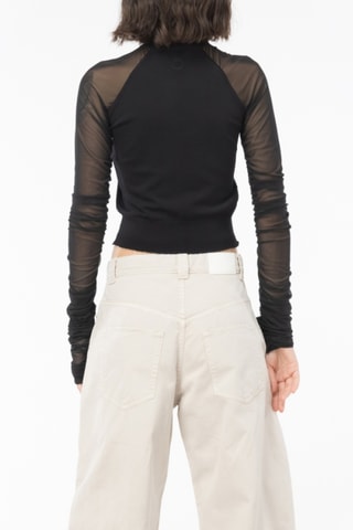 Crop Top - Zwart