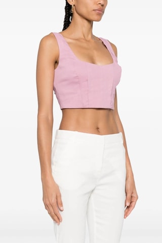 Linnen Top - Roze