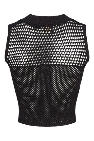Mouwloze top - Zwart
