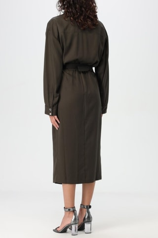 Blouse-jurk - Donkergroen