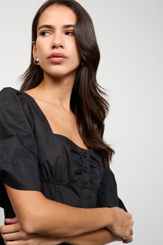 Robe chemise - Noir