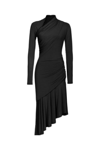 Asymmetrische Jurk - Zwart