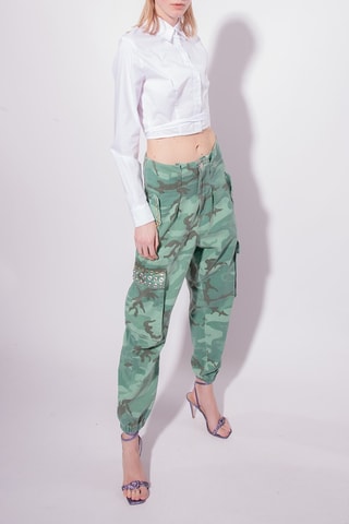 Geknoopte Blouse - Wit