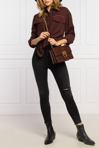 Blouse - Rood en Zwart