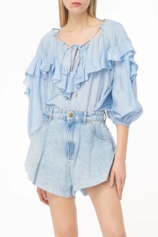 Top - Blauw