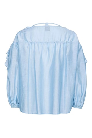 Top - Blauw
