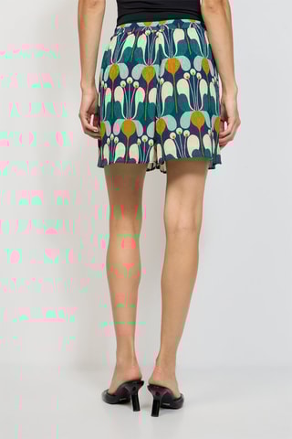 Short. Pauwblauw en Turquoise