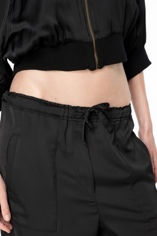 Driekwart Broek - Zwart
