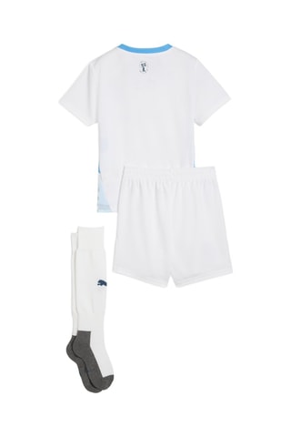 Ensemble 3 pièces de football Olympique de Marseille - Blanc et bleu