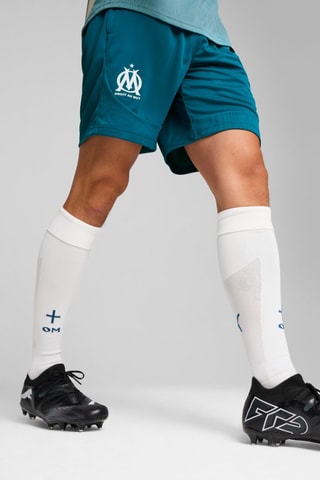 Short de football Olympique de Marseille - Bleu canard