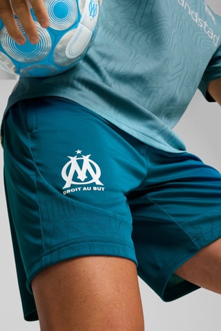 Short de football Olympique de Marseille - Bleu canard