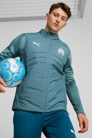 Veste sans manches Olympique de Marseille - Vert menthe