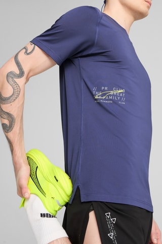T-shirt de running - Bleu marine