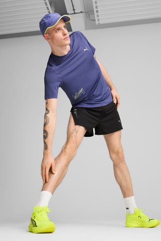 T-shirt de running - Bleu marine
