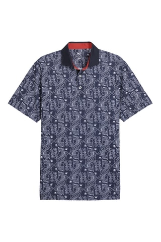 Polo de golf Pique Royal - Bleu marine