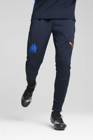 Pantalon d’entraînement Olympique de Marseille - Bleu marine et orange fluo