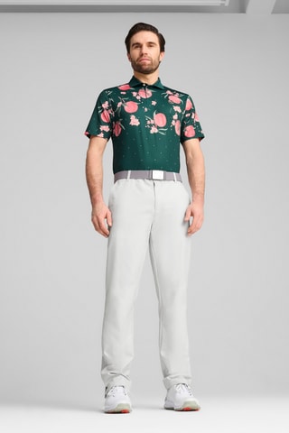 Polo de golf MATTR Freshly Picked - Vert foncé