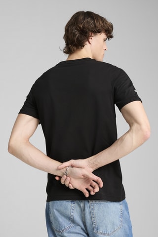 T-shirt regular Ferrari - Noir