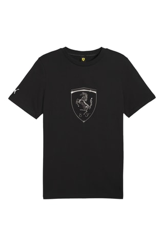 T-shirt regular Ferrari - Noir