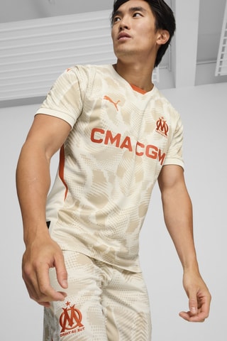 Maillot de gardien de but de football Olympique de Marseille - Beige
