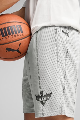Short regular de basketball Melo Alwayz On 1 - Gris clair