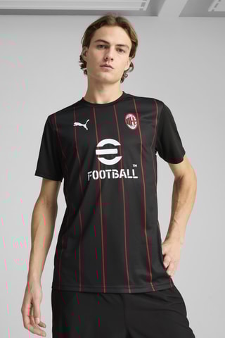 Maillot d'échauffement AC Milan - Noir