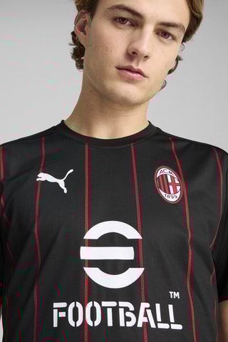Maillot d'échauffement AC Milan - Noir