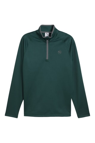 Sweat polaire de golf Waffle - Vert foncé