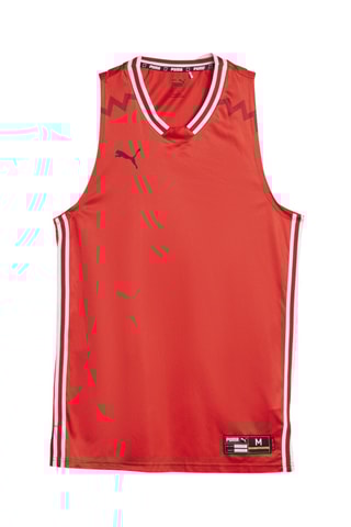 Débardeur de basketball Hoops Team Game - Rouge