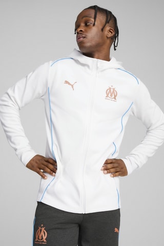 Veste Olympique de Marseille - Blanc