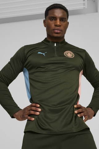 Sweat d'entraînement Manchester City FC - Kaki